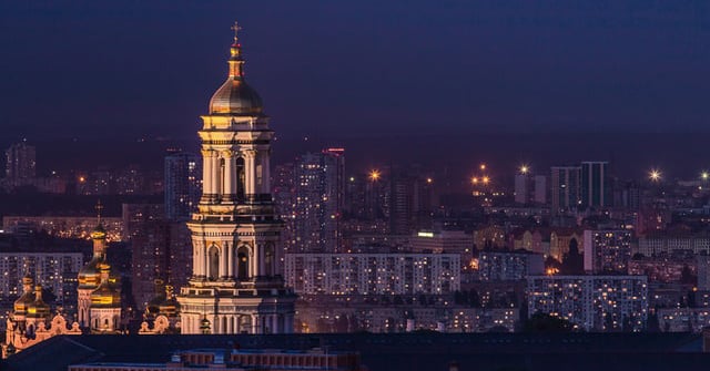 Ukraine skyline