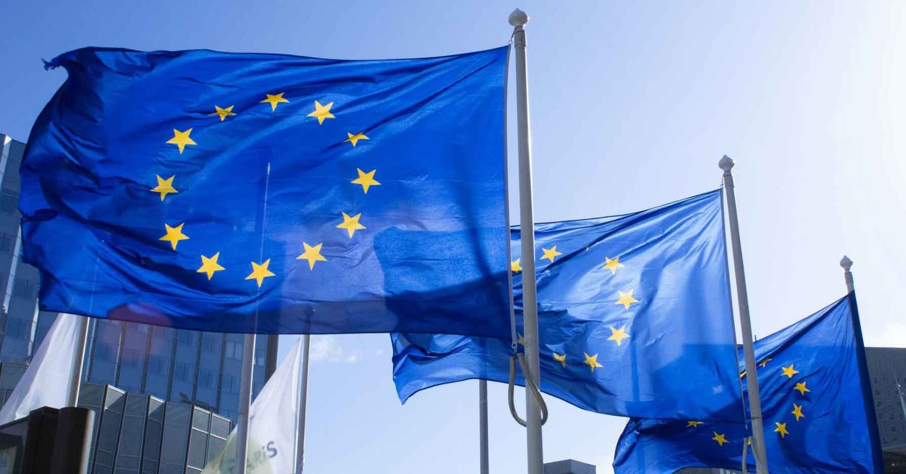 European-Union flags